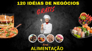 120 IDÉIAS DE NEGÓCIOS NA ÁREA DE ALIMENTOS